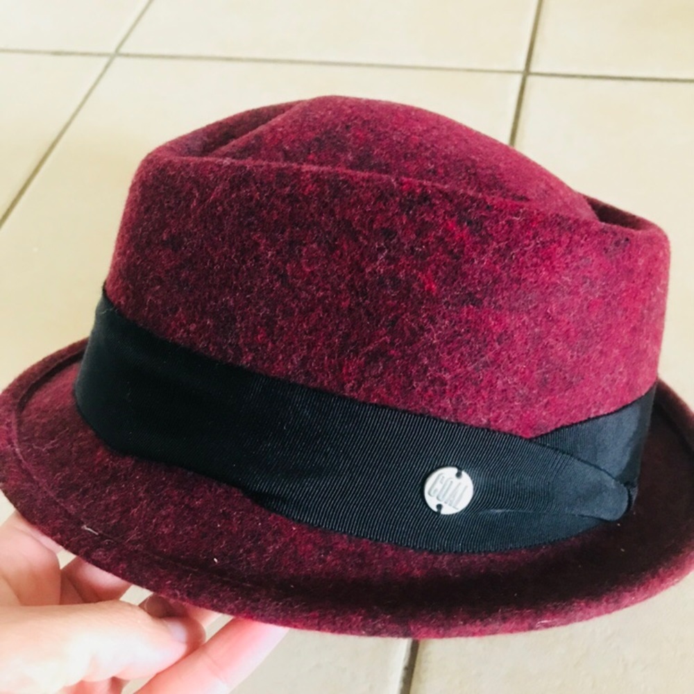 NWT Coal Headwear wool Fedora